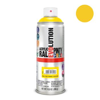 Akrila krāsa aerosolā dzeltena RAL 1021 Evolution PintyPlus 400ml (1021EV)