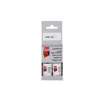 Auto-K 2K Autokrāsas zīmulis ar otu Touch-up pencil AK OPEL Starsilber II 9ml+9ml (421469)