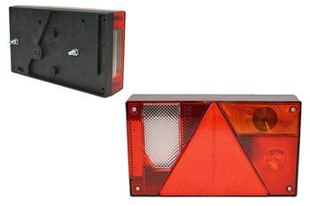 Piekabes labais lukturis ar 5pin ligzdu 12V/24V LT-220 Horpol (05422013)