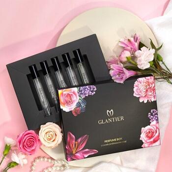 GLANTIER 5x15 ML PERFUME BOX - Парфюмерная коробочка для женщин (GLBOX5x15)