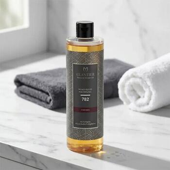 GLANTIER 782 PERFUME SHOWER OIL FOR MEN 400 ML - Масло для душа для мужчин (GLOIL782)