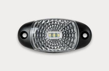 LED Balts piekabes gabarītlukturis FT-025 Fristom (052251)