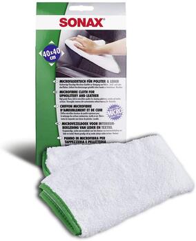 SONAX Mikrošķiedras lupata ādai un tekstilam 416800 (416800)