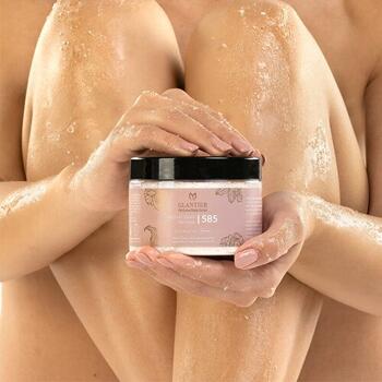 GLANTIER 585 PERFUME BODY SCRUB 300 gr - Солевой скраб для тела для женщин (GLSCRUB585)