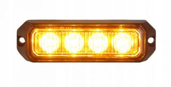 4LED Bākuguns - stroboskops 12V/24V 12W TT Technology (0520025)