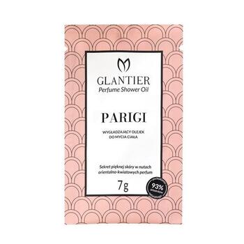 GLANTIER SIGNATURE PERFUME PARIGI SHOWER OIL SAMPLE 7 g - Ķermeņa dušas eļļa gludai ādai sievietēm (GLPROIL-7)