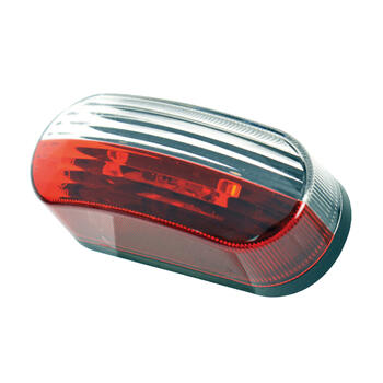 LED ovāls piekabes gabarītlukturis sarkans/balts 12V CARPOINT (0414029)