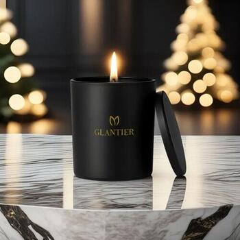 GLANTIER 596 PERFUME SOY CANDLE 185 ML - Соевая свеча, до 32 часов (GLCANDLE596)