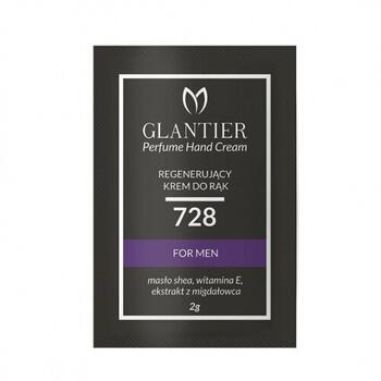 GLANTIER 728 PERFUME HAND CREAM FOR MEN SAMPLE 2 ML - Roku krēms vīriešiem paraugs (GLCREAM728-2)