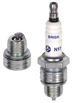 Svece BRISK N17 1gb - īsā vītne (0417)