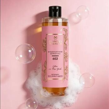 GLANTIER 602 PERFUME SHOWER OIL 400 ML - Ķermeņa dušas eļļa gludai ādai sievietēm (GLOIL602)