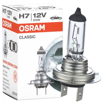 Halogen spuldze Osram Classic H7 12V 55W PX26D (12972OSRAM)