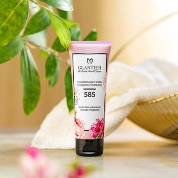 GLANTIER 585 PERFUME HAND CREAM 75 ML - Восстанавливающий крем для рук для женщин (GLCREAM585-75)