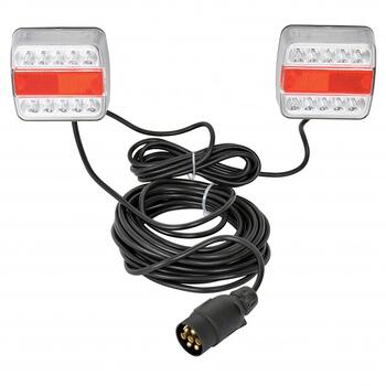 Piekabes lukturu komplekts LED 5Funkcijas 12V E11 CARPOINT (0440021)