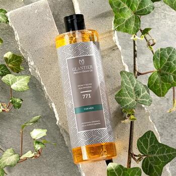 GLANTIER 771 PERFUME SHOWER OIL FOR MEN 400 ML - Масло для душа для мужчин (GLOIL771)