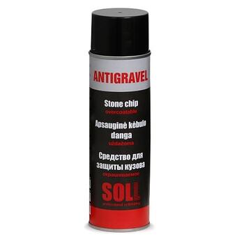 SOLL Melns pretakmeņu aizsarglīdzeklis mastika aerosolā 500ml SUB500 (SUB500)