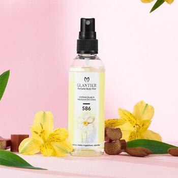 GLANTIER 586 PERFUME BODY MIST 100 ML - Ķermeņa atsvaidzinošs sprejs sievietēm (GLMIST586)