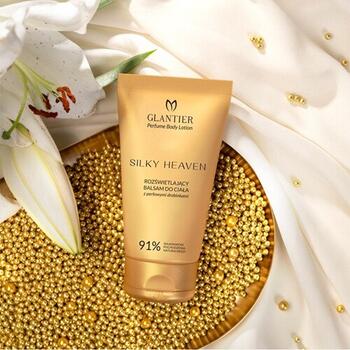 GLANTIER SIGNATURE PERFUME SILKY HEAVEN BODY LOTION 150 ML - Питательный и восстанавливающий лосьон для тела для женщин (GLSHBALSAM-150)