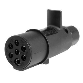 Piekabes kontakta ligzda 7pin 24V N-Type Amio (03222)