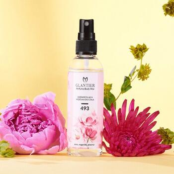 GLANTIER 493 PERFUME BODY MIST 100 ML - Освежающий спрей для тела для женщин (GLMIST493)
