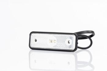 LED Balts piekabes gabarītlukturis FT-004 B Fristom (052431)