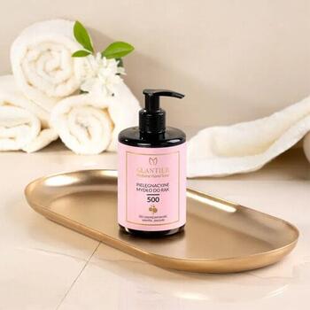 GLANTIER 500 PERFUME HAND SOAP 300 ML - Питательное мыло для рук для женщин (GLSOAP500-300)