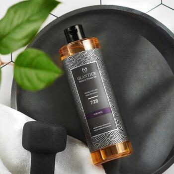GLANTIER 728 PERFUME SHOWER OIL FOR MEN 400 ML - Масло для душа для мужчин (GLOIL728)