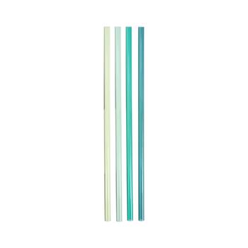 Salmiņu komplekts 4 gab. termokrūzēm The Quencher Travel Tumbler Straws 1,18L zaļi (2810573049)