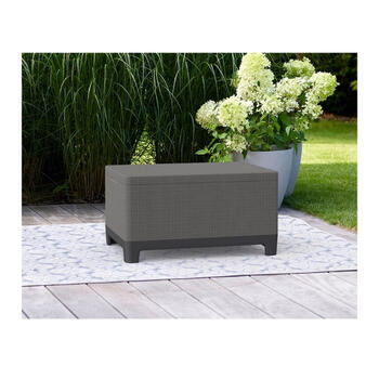 Dārza galdiņš/uzglabāšanas kaste Scandi Storage Table pelēks (29214803ECV)