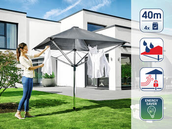 LEIFHEIT Роторная сушилка для белья LinoProtect 400 (1082100)
