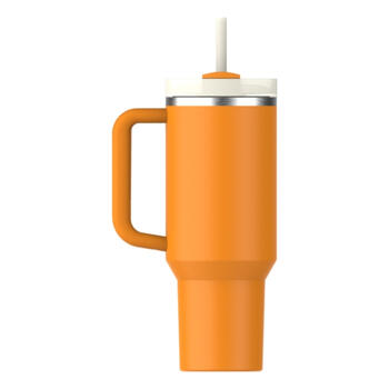 Термокружка с трубочкой The Quencher H2.O FlowState Tumbler 1,18 л, оранжевая (2813230065)