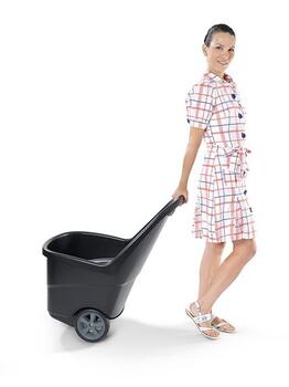 тачка Easy Go XL 62L темно-серый (29190643976)