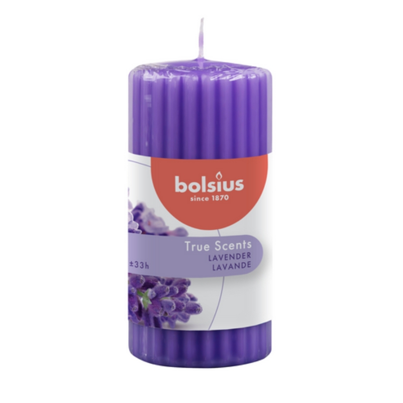 Ароматическая свеча-цилиндр True Scents Ø120x58 мм, лаванда (37266777)
