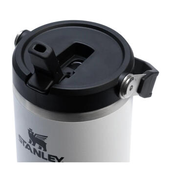 Termokrūze ar salmiņu The IceFlow Flip Straw 2.0 Tumbler 0,89L krīta balta (28134240195)
