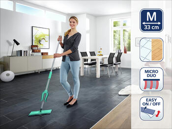 LEIFHEIT Grīdas birste Picobello M micro duo 33cm (1056553)