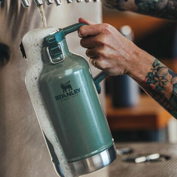 Alus krūka Stanley The Easy-Pour Growler Classic 1,9L zaļa (2801941067)