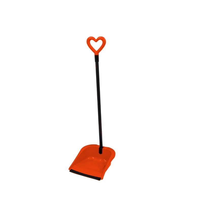 Резиновый совок для волос Love 24,5x27x85 см, ассорти, 4 цвета (115674004)
