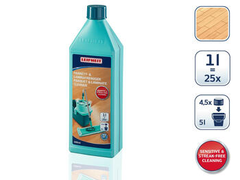 LEIFHEIT Моющее средство для ламината и паркета, концентрат Parquet / Laminate Cleaner 1L (1041415)