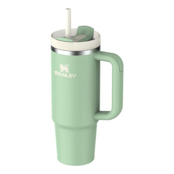 Термокружка с трубочкой The Quencher H2.O FlowState Tumbler 0,89 л фисташкового цвета (2812551152)