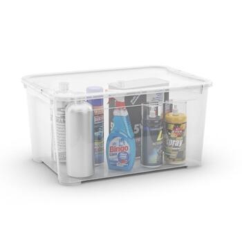 Коробка с крышкой T Box L 47L 39x55,5x28,5см прозрачная (0800698001)