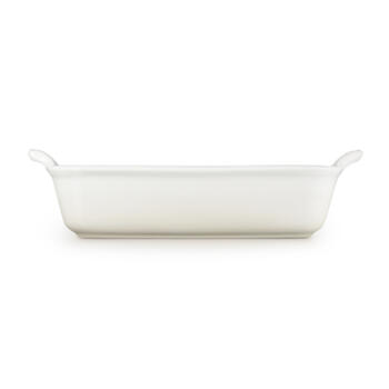 Le Creuset Cepamtrauks taisnstūra Heritage akmens masas 26x19cm / 2,4L balts (02115812)