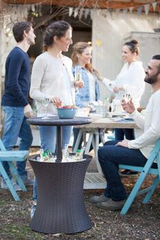 Садовый бар Cool Bar Rattan коричневый (29194548590)