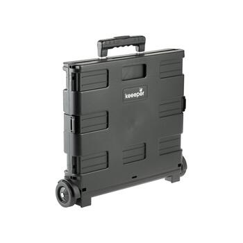 Складная тележка для покупок грузоподъемностью до 35 кг Olli 65L 42x40,5x38см черная (0610197800)
