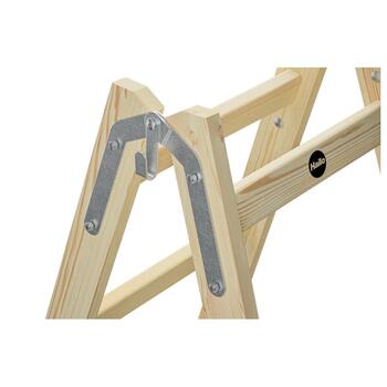 Kāpnes divpusējās H40 StandardLine / koka / 2x5 pakāpieni (038765501)
