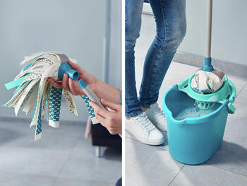 LEIFHEIT Набор для чистки полов Power Mop 3in1 (1052110)