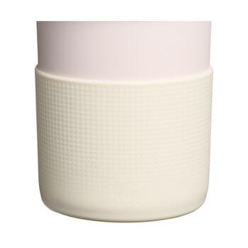Aizsargpārvalka un salmiņu vāciņu 2 gab. komplekts termokrūzēm 1,18L The Quencher Boot + Straw Topper gaišā krēmkrāsā (2812477069)