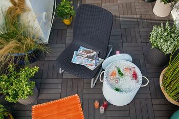 Садовая мебель Rio Patio Set серая (29197637939)