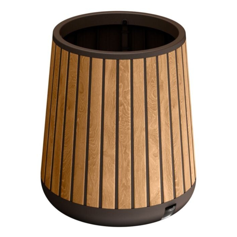 Puķu pods Deco Conic Planter Venetian Brown (29213705)