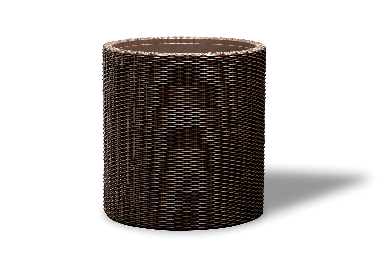 Puķu pods Medium Cylinder Planter brūns (29197835590)
