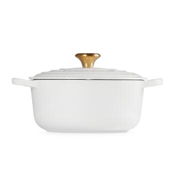 Čuguna katls apaļš Ø24cm / 4,2L balts (02733901)